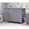 Sorelle Berkley 6 Drawer Double Dresser - image 3 of 3