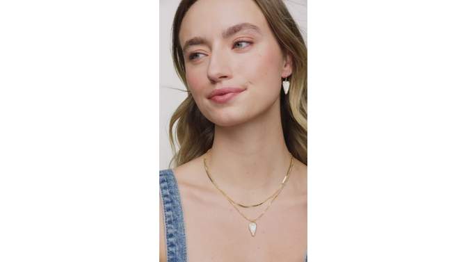 Kendra Scott Aria 14K Gold Over Brass Multi-Strand Necklace, 5 of 7, play video