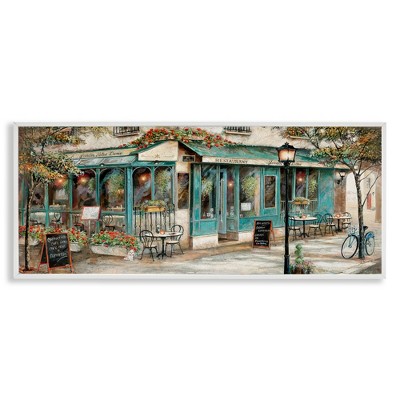 Stupell Industries European City Streets Café Scene, 30" x 13"