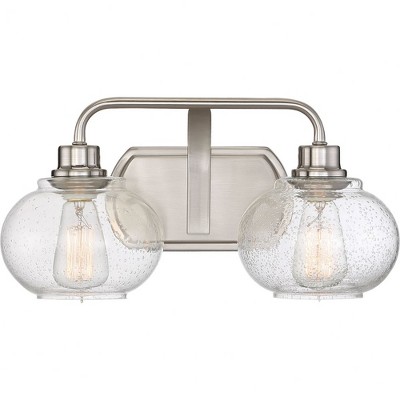 Quoizel Lighting Trilogy 2 - Light Vanity in  Brushed Nickel