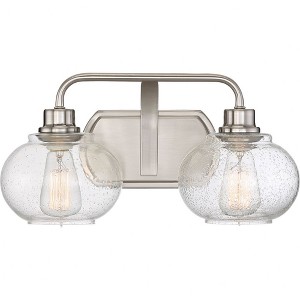 Quoizel Lighting Trilogy 2 - Light Vanity in  Brushed Nickel - 1 of 4