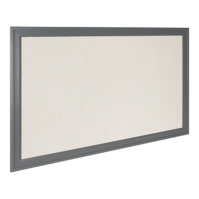 27.5" x 33.5" Bosc Dry Erase Board Gray - DesignOvation