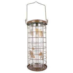 Perky-Pet Squirrel Stumper Wild Bird 3 lb Metal/Plastic Bird Feeder 8 ports Model No 114B (Case of 2) - 1 of 1