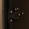Famapy Armoire With LED Light and Glass Doors Wardrobe Cabinet - 3 of 4