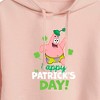 Women's - SpongeBob SquarePants - Happy St. Patricks Day Cropped Graphic Hoodie - 2 of 4