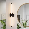 POWLIG Modern Dimmable Wall Sconce Strip Mirror Headlights Dresser Light Bar - 3 of 4