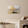 Art Remedy Tree of Golden Leaves Colorful Tree Art Framed - 2 of 4