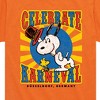 Boys' - Peanuts - Snoopy Celebrate Karneval Short Sleeve Graphic T-Shirt - 2 of 4
