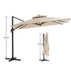 Hyleory 132'' Square Cantilever Umbrella - 4 of 4
