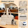 3-in-1 Insulated Lunch Tote for Women, Laptop Work Bag with Leakproof Compartment & Coin Purse, Fits 17.3" Laptop - 3 of 4