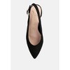 Top Job Micro Suede Slingback Sandals Women - 4 of 4