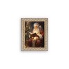 Petal Lane Classic Santa Fancy Gold Framed Art - 2 of 3