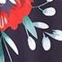 black red print