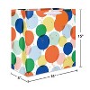 Kids' XL Birthday Gift Bag Colorful Balloon Design - 4 of 4