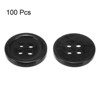 Unique Bargains Resin DIY Craft Flat 4-Hole Sewing Buttons 100 Pcs - 3 of 4