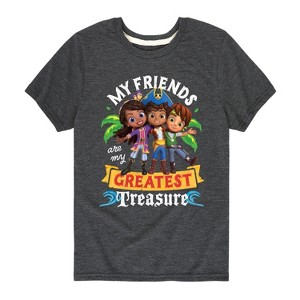 Boys' - Santiago of The Seas - My Friends Greatest Treasure Short Sleeve Graphic T-Shirt - 1 of 4