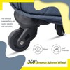 3 Pieces Soft Shell Suitcase, Expandable Luggage With TSA Lock 360 Degree Upright Spinner Wheels For Travel - 2 of 4