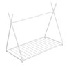 NicBex Twin Size Platform Bed 41.3" L Modern Triangle Structure Metal Bed Frame for Bedroom, Guest Room, No Box Spring Required - 3 of 4