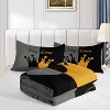 Acoinel Crown Queen and King Comforter Bedding Set with 1 Quilt 2 Pillowcases, for Valentine's Day Wedding Gifts - 2 of 4