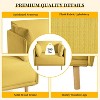 CAVINAS Modern Accent Chair with Soft Cushions Upholstered Comfy Chair Lounge Chair with Wooden Legs for Living Room - 3 of 4