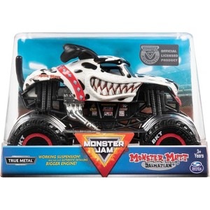 Monster Jam, Official Monster Mutt Dalmatian Monster Truck, Die-Cast Vehicle, 1:24 Scale - 1 of 3