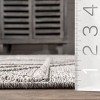 Nuloom Crissy Geometric 5x8 Indoor/Outdoor Area Rug for Living Room Patio Deck Front Porch Kitchen, Grey/Ivory - 3 of 4