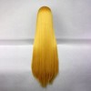 Unique Bargains Women's Human Hair Wigs 39" with Wig Cap Long Hair - 4 of 4