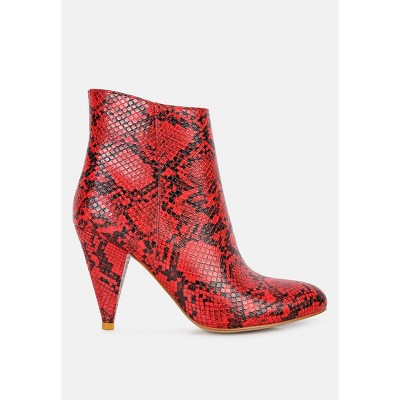 Lemon Tart Heeled Ankle Women Boots