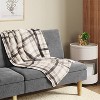 Printed Ribbed Plush Throw Blanket - Room Essentials™ - 2 of 4