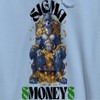 Rerun Island Men's Sigma Money Long Sleeve Graphic Cotton Sweatshirt Hoodie - 2 of 4