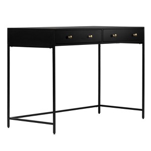 MH London Brockwell 44" Modern Metal Writing Desk - 1 of 4