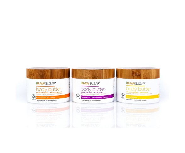 Raw Sugar Pineapple + Maqui Berry + Coconut Body Butter - 7 fl oz