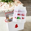 Household Essentials Ornament Storage Chest with 48 Pockets Red: Canvas Decorative Keepsake Box for Adults & Teens - image 2 of 4