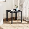 Crestlive Products Outdoor 16in Side Table Small Metal Square End Table Easy Assemble Weather Resistant Ideal - 3 of 4