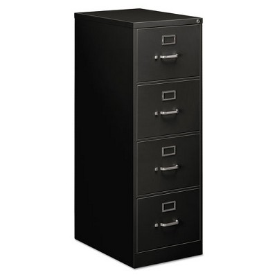 Alera Soho 3-Drawer Office Metal Storage, Letter Size Vertical File Cabinet, Black