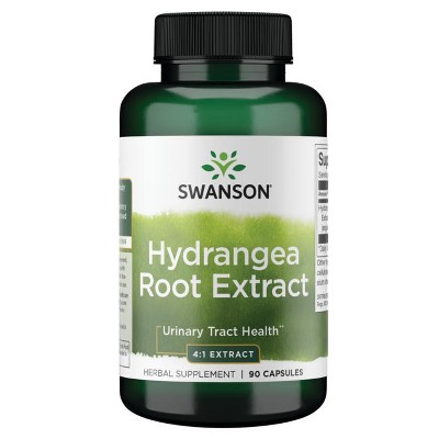 Swanson Herbal Supplements Hydrangea Root Extract 125 mg 90 Caps.