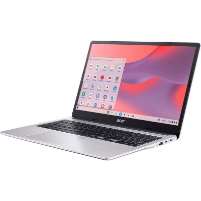 Acer Chromebook 315 15.6" Full HD Laptop, Intel Celeron N4500, 4GB RAM, 64GB eMMC, Chrome OS - Protective Sleeve included - Thumbnail 2