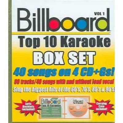 Billboard Karaoke - Billboard Top-40 Karaoke - Box Set Vol. 1 (40+40-song Box Set) (4 CD Box Set)