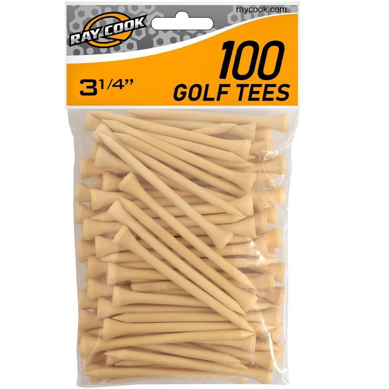 Ray Cook Golf 3 1/4" Tees (100 Pack), 1 of 2