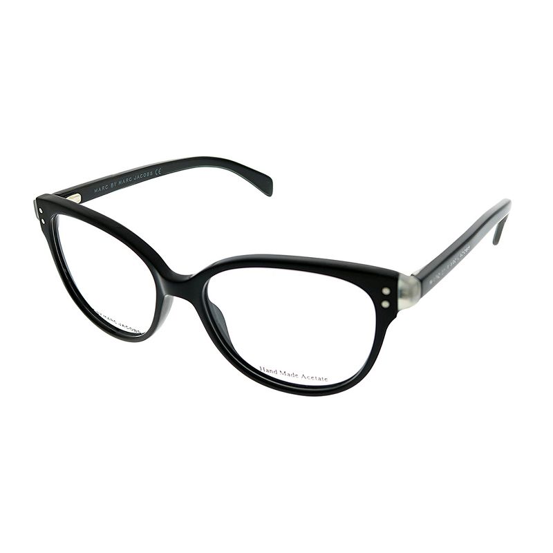 Marc by Marc Jacobs  A9I Unisex Square Eyeglasses Black Milky Black 51mm, 1 of 4