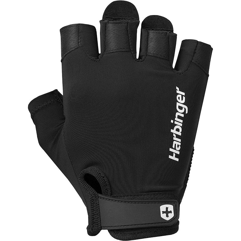 Harbinger Unisex Pro Weight Lifting Gloves 2.0 - Black/Gray, 2 of 3