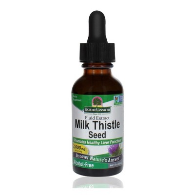 Nature's Answer AF Milk Thistle, Liver Cleansing, Dietary Supplement