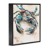 Stupell Industries Abstract Nautical Crab Black Framed Giclee Art - 3 of 4