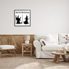 Stupell Industries Rustic Witch & Wizard Halloween Restroom Sign Framed Giclee Art, Black, 24" x 24" - 3 of 4