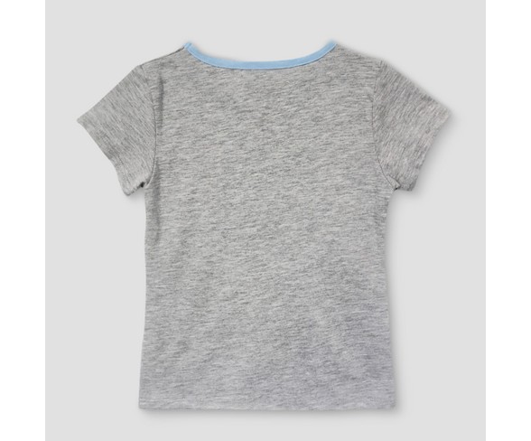 Toddler Girls' Aerosmith Short Sleeve T-Shirt - Gray 12M