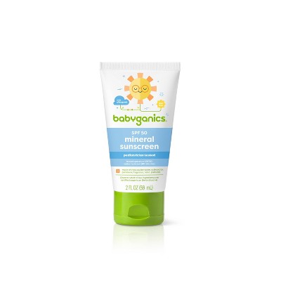 Image of Babyganics Kids' Sunscreen Lotion with SPF 50 - 2 fl oz