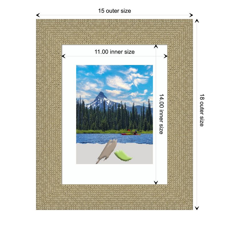 Amanti Art Mosaic Gold Picture Frame, 4 of 11