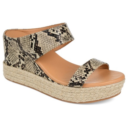 Journee Collection Womens Alissa Tru Comfort Foam Wedge Heel