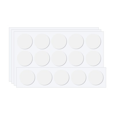 Unique Bargains Round Removable Adhesive Poster Double-Sided Adhesive Dots