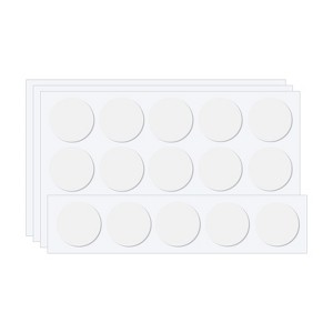 Unique Bargains Round Removable Adhesive Poster Double-Sided Adhesive Dots - 1 of 4